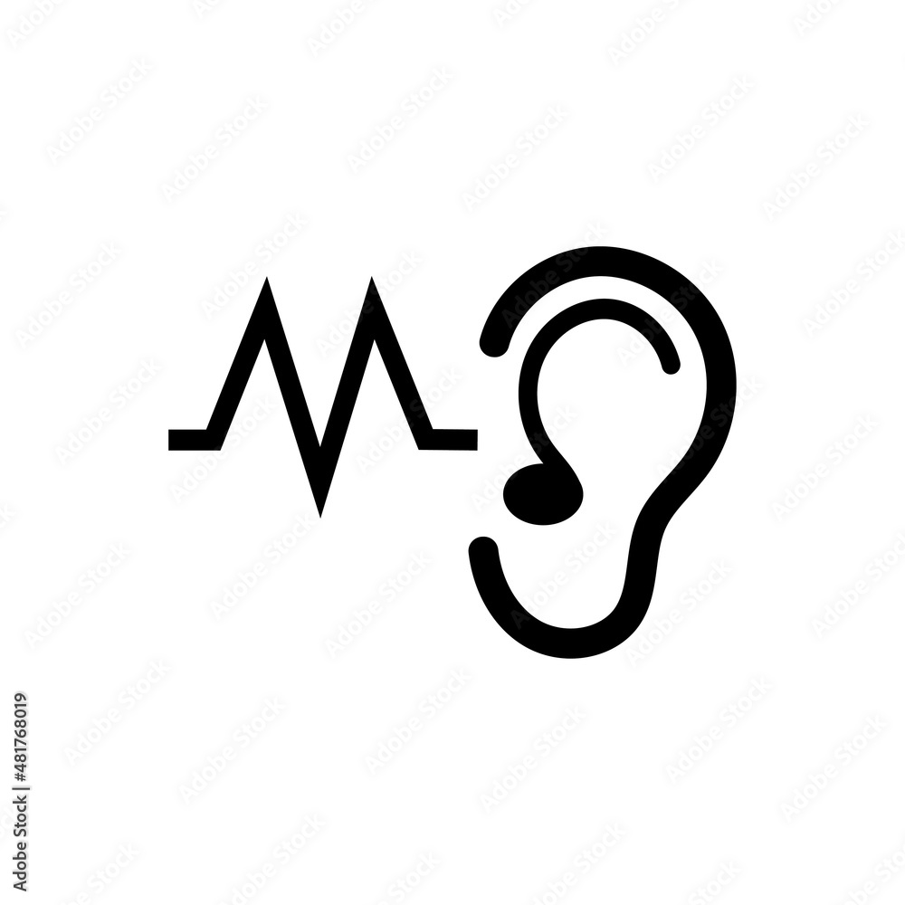 Hearing Logo Template vector icon design Hearing Logo Template vector icon design