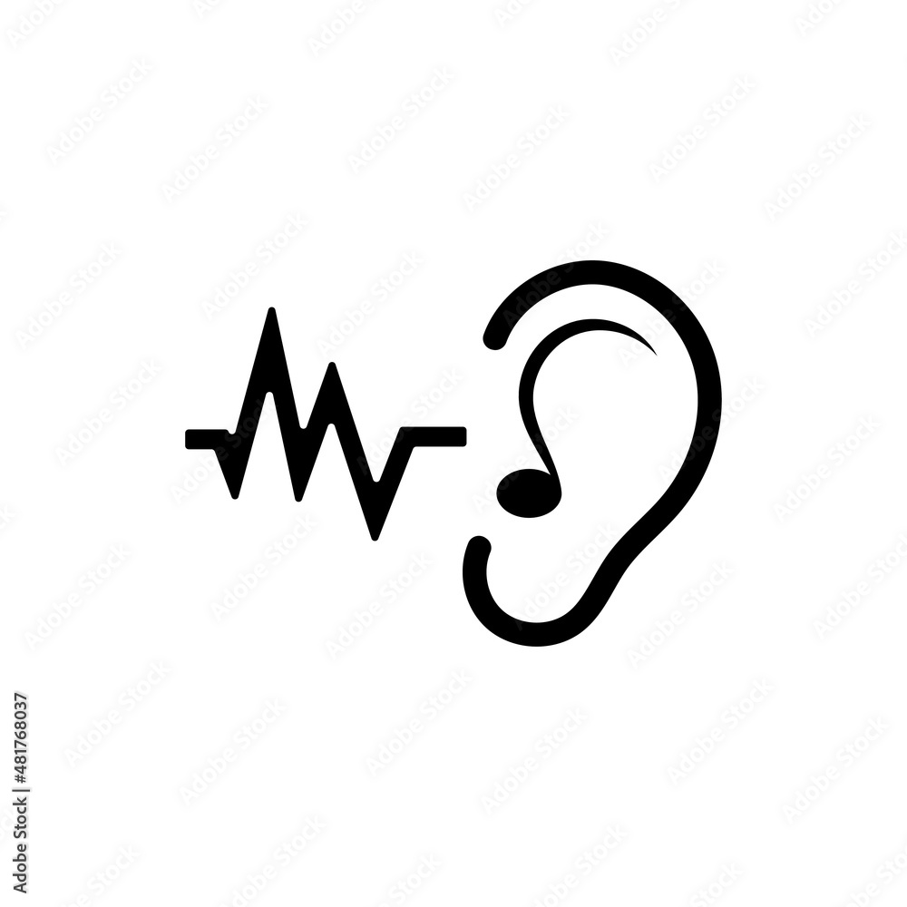 Hearing Logo Template vector icon design Hearing Logo Template vector icon design
