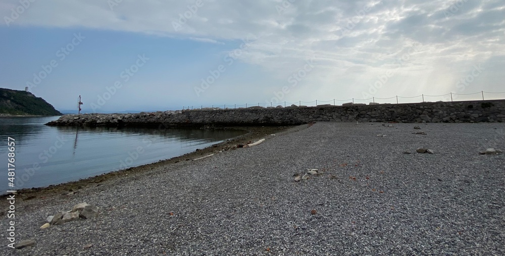Sistiana zwischen Triest Duino und Grado in Friaul-Julisch Venetien Italien an der Adria Mittelmeer 