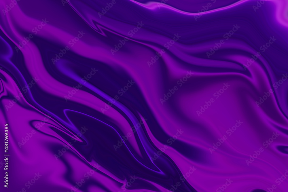 Obraz premium Blue and pink abstract background fluid acrylic painting. violete Neon Liquid texture. illustration in the fluid art style