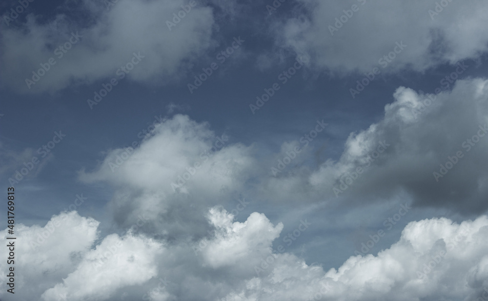 Natural background. Beautiful blue sky and clouds. Natural background. Beautiful blue sky and clouds.