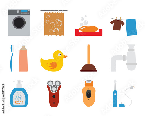 Bathroom Icon Set