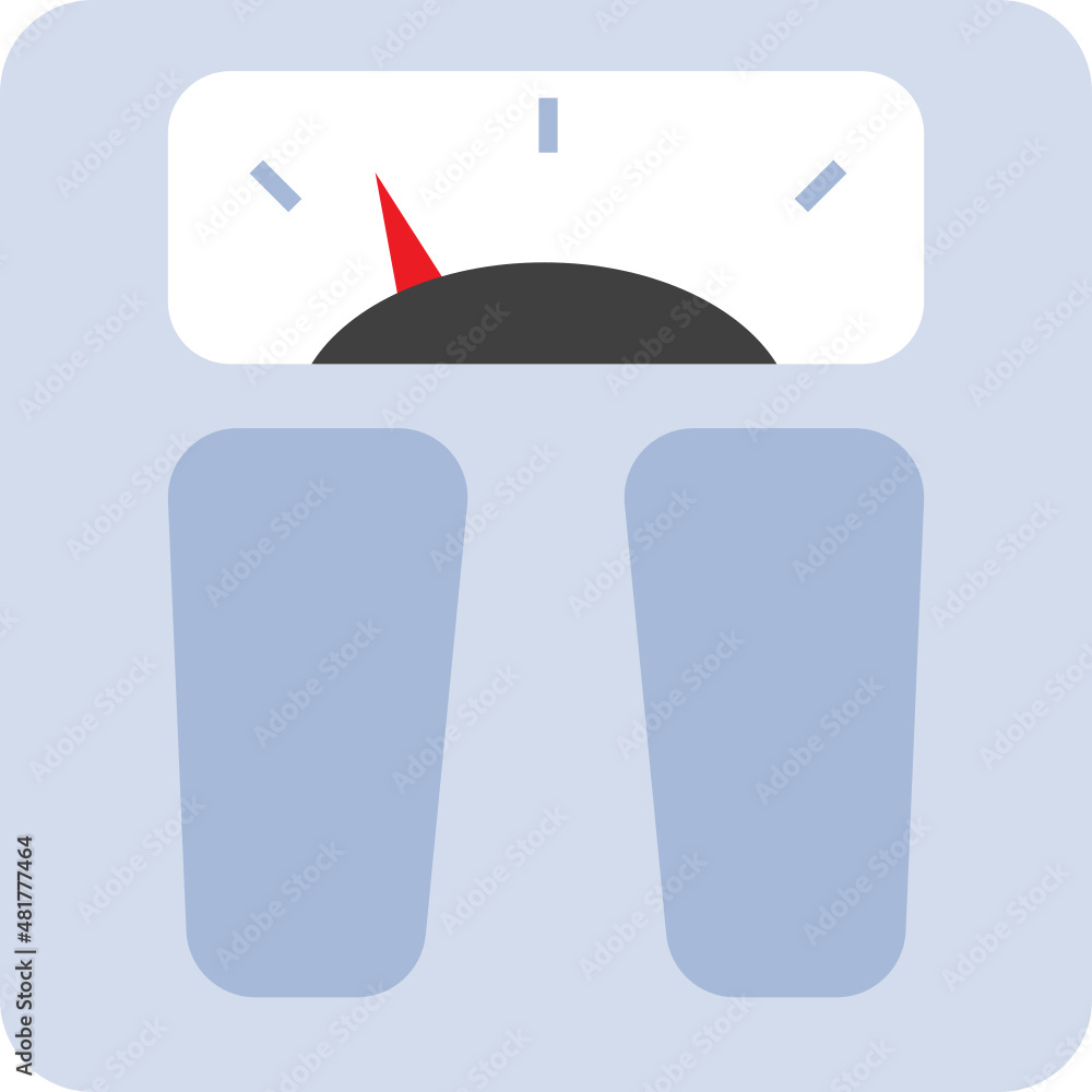 weight scale Stock Vector | Adobe Stock