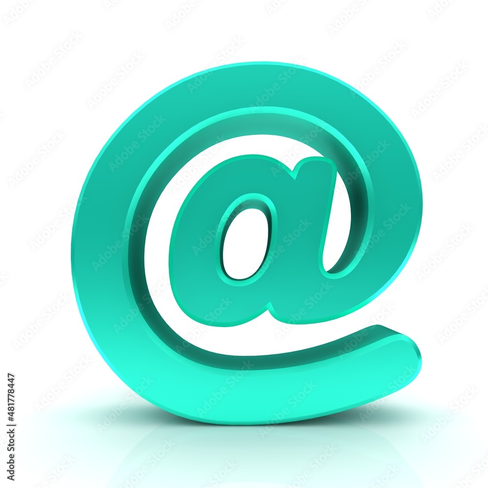 Internet sign web symbol et icon cyan 3d rendering Internet sign web symbol et icon cyan 3d rendering