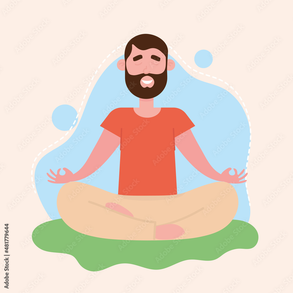 man making yoga man making yoga