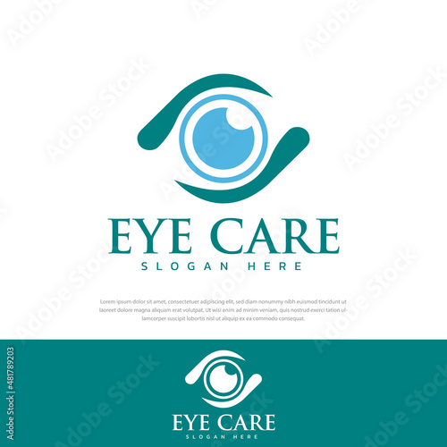 Eye Concept Logo Design Template, eye health, symbol, eye icon