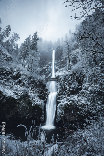 waterfall in the gorge © Daniel