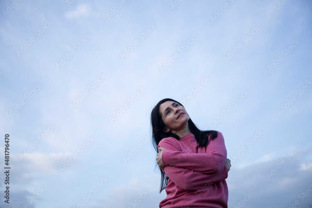 portrait of a woman. Life. Female. Lifestyle. Dream portrait of a woman. Life. Female. Lifestyle. Dream