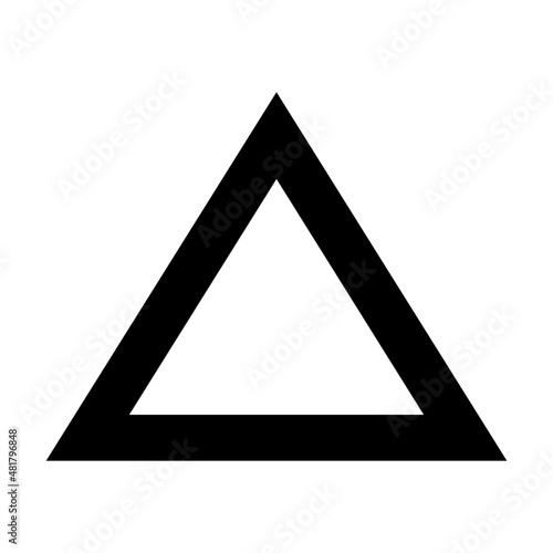 Change History Icon, Triangle Vector 