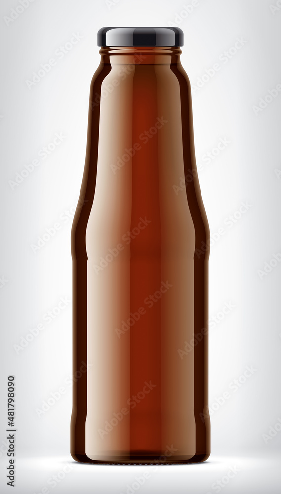 Color Glass Bottle on background. Color Glass Bottle on background.