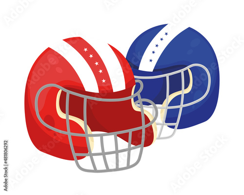 american football helmets