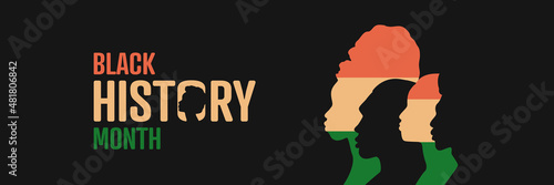 Black History Month banner.