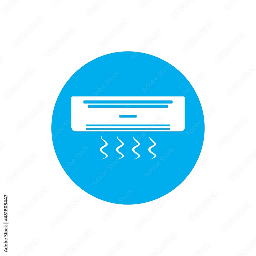 Air conditioner icon illustration vector design Air conditioner icon illustration vector design