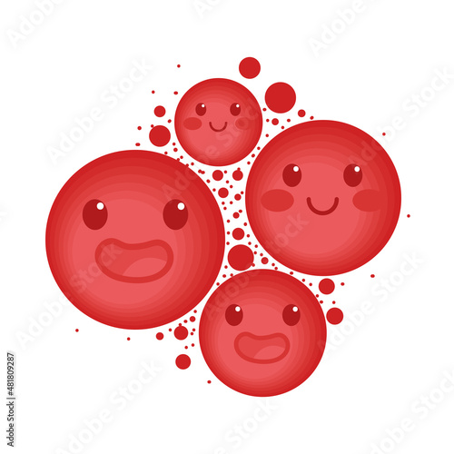 cute blood cells