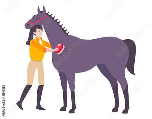 Horse Flat Icon