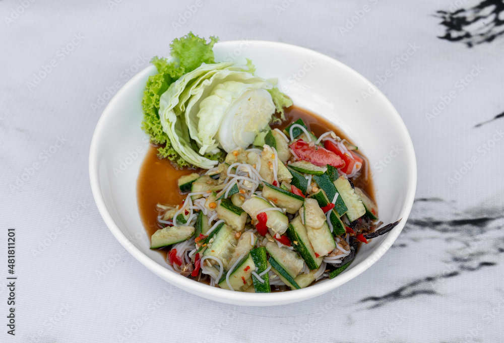 Thai Food Mixed Selections of Rice and Spicy Salads Thai Food Mixed Selections of Rice and Spicy Salads