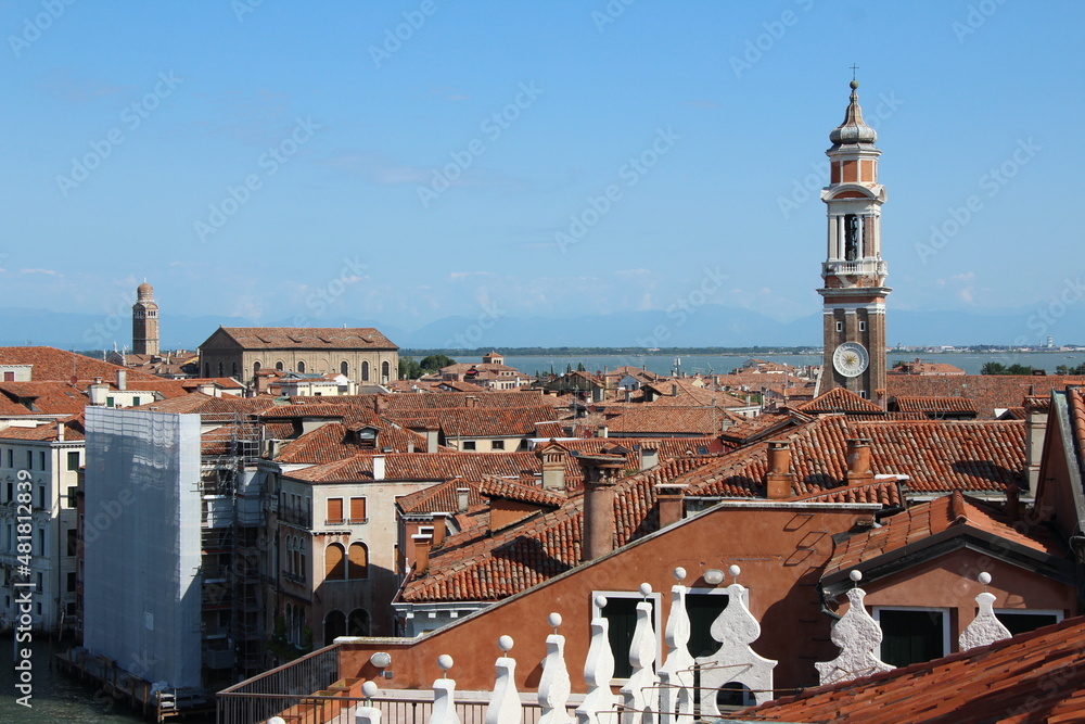 Towers and Tiled Roofs of Venice
