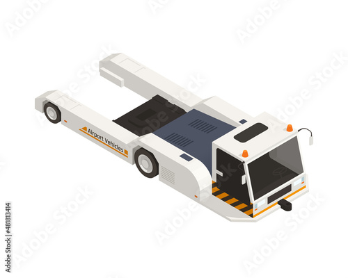 Airport Truck Illustration