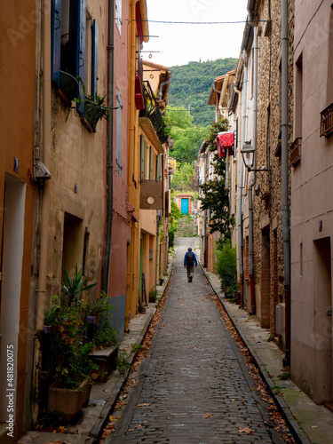 Calle de Ceret en Francia photo