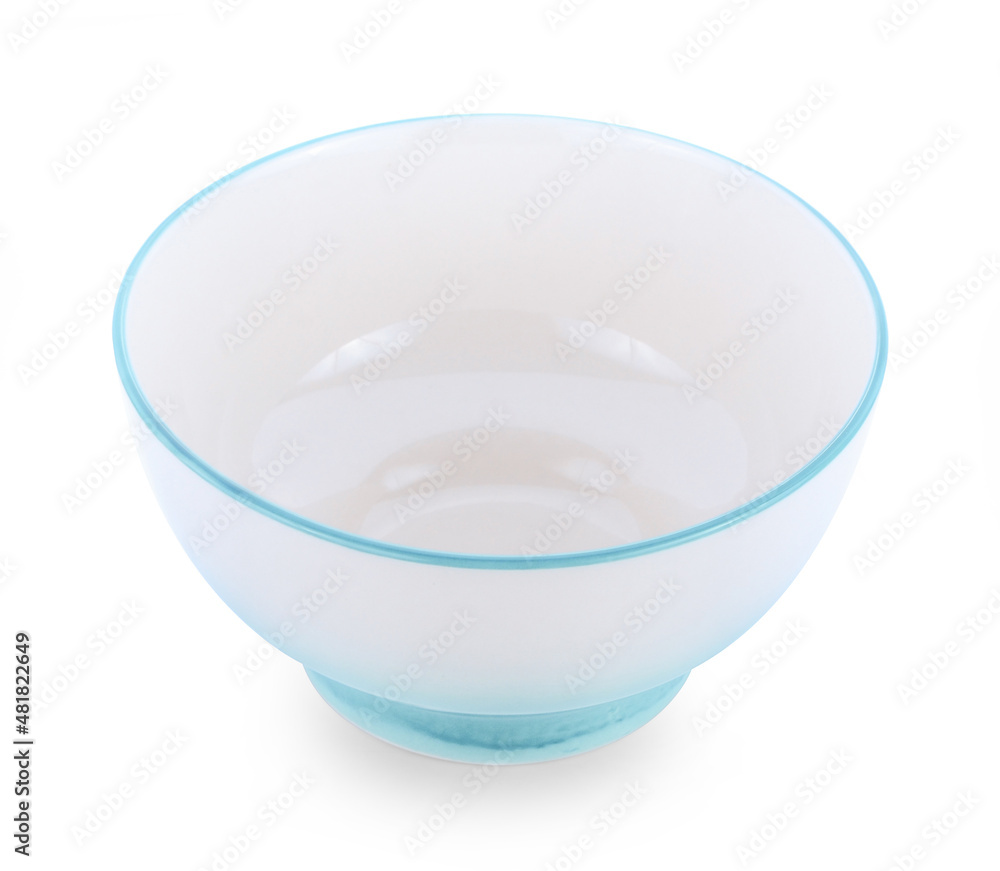 empty bowl isolated on white background empty bowl isolated on white background