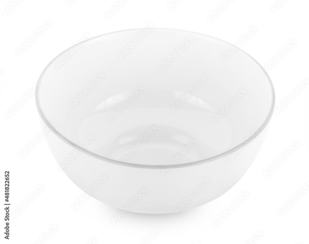 empty bowl isolated on white background empty bowl isolated on white background