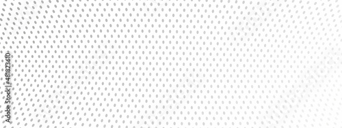 Dots long background. Polka dot design element. Optical effect. Vector illustration.