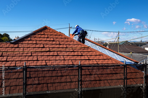 屋根の補修工事