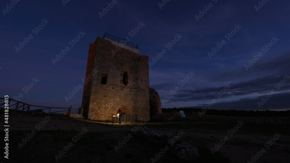 Castillo de Calatañazor, Soria, Castilla y león, España Castillo de Calatañazor, Soria, Castilla y león, España