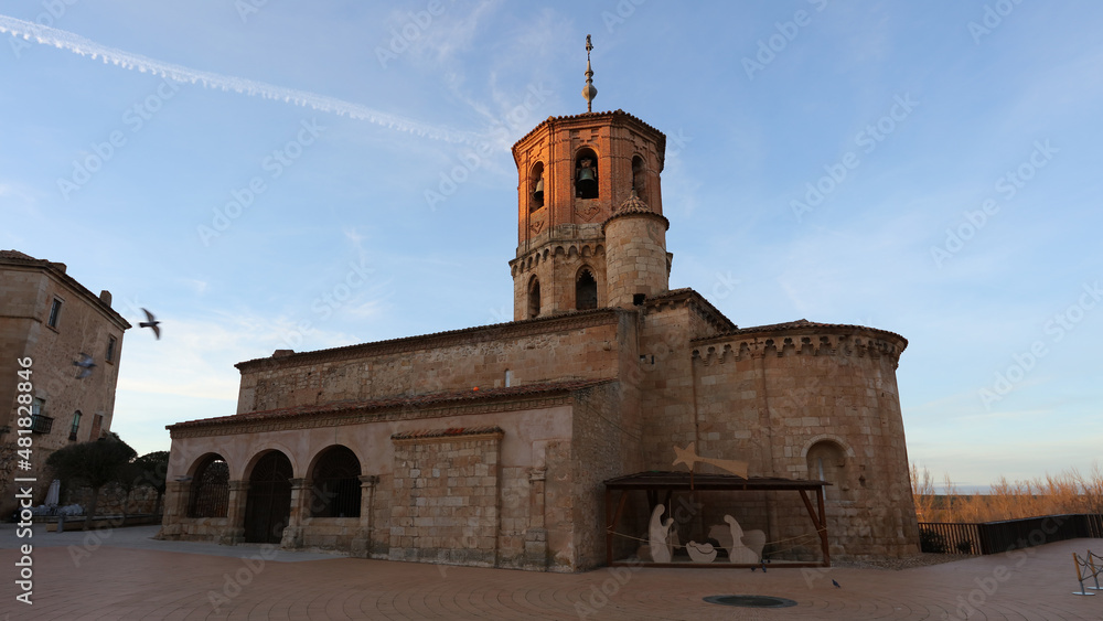 Iglesia de San Miguel,, Almazán, Soria, Castilla y León, España.