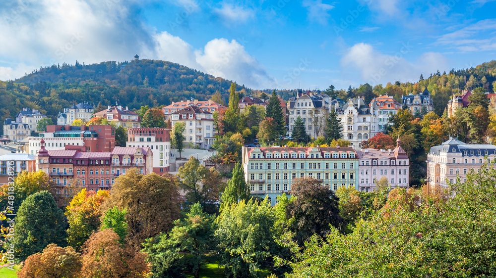Karlovy Vary in the Czech Republic