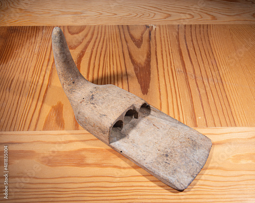 antique bulgarian swap hook harvest tool 18 century1