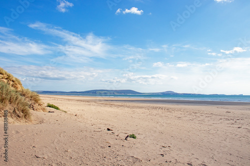 Wales coastline in the summertime.