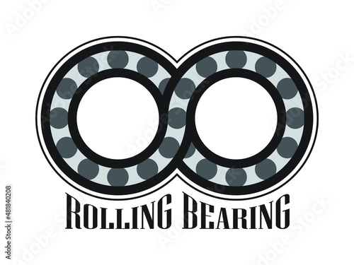 Bearing Industry Logo
Stylized abstract vector logo / illustration on the theme of heavy industry and industrialization material: Bearing.

Single or multiple color printing on white background.