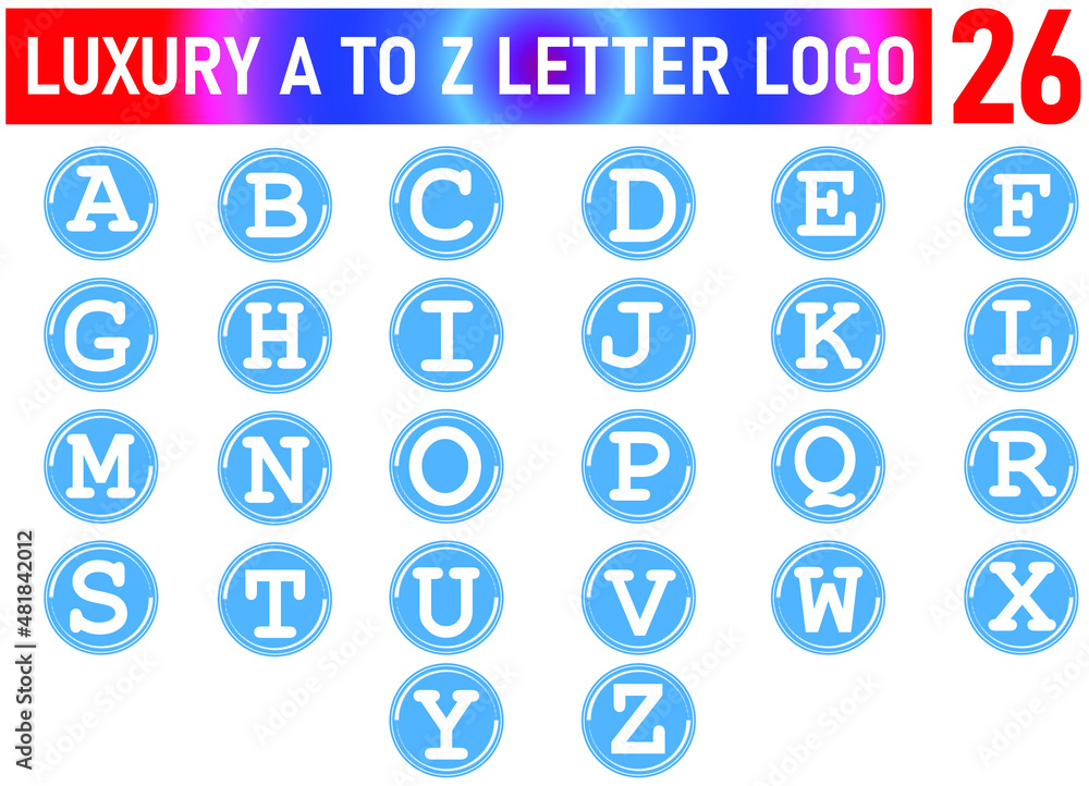 A to Z letter logo and icon design A to Z letter logo and icon design