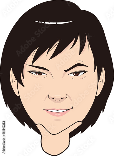 ずるい女性フェイス