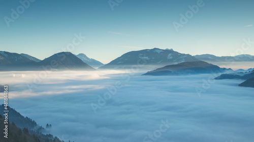 Nebelmeer im Ennstal © Georg Jakob