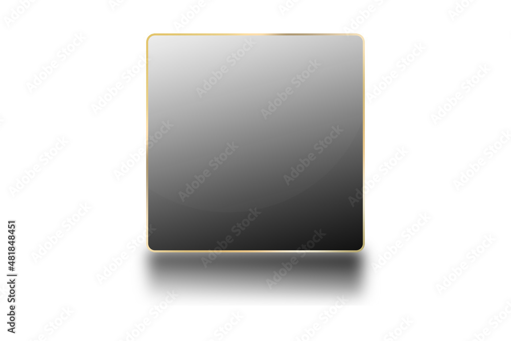 blank metal texture panel square on white background blank metal texture panel square on white background