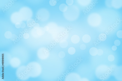 abstact blue bokeh light background