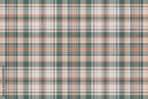 Seamless tartan plaid pattern background with vintage color.