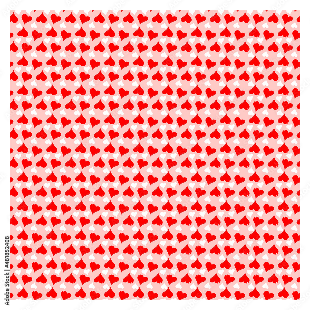 Pattern for Valentine's Day on the Heart Pattern for Valentine's Day on the Heart