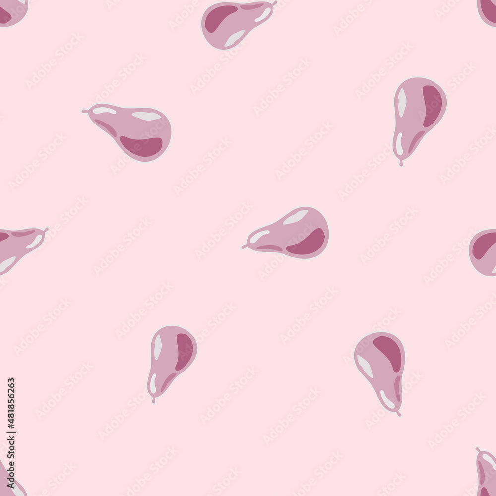 Abstract pear seamless pattern. Decorative background fruits. Abstract pear seamless pattern. Decorative background fruits.