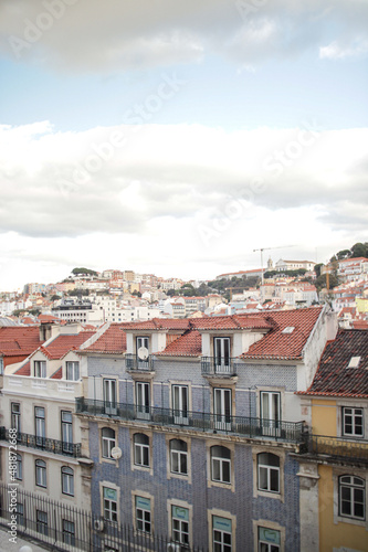 Lisbon, Portugal streets in summer 2022