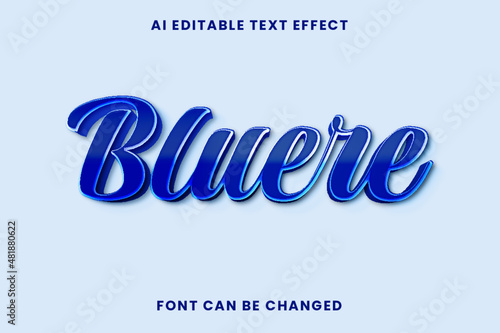 Bluer Text Effect