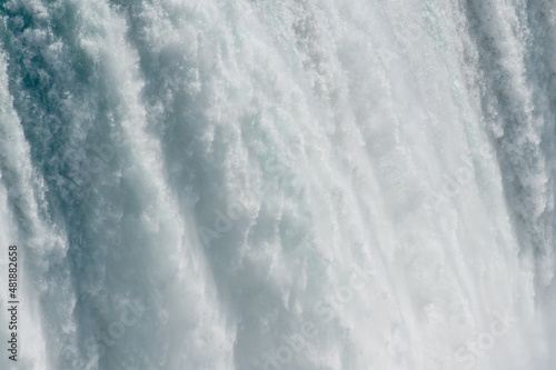 Waterfall detail - Thunderous water masses © Thomas Hassler