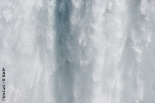 Waterfall detail - Thunderous water masses