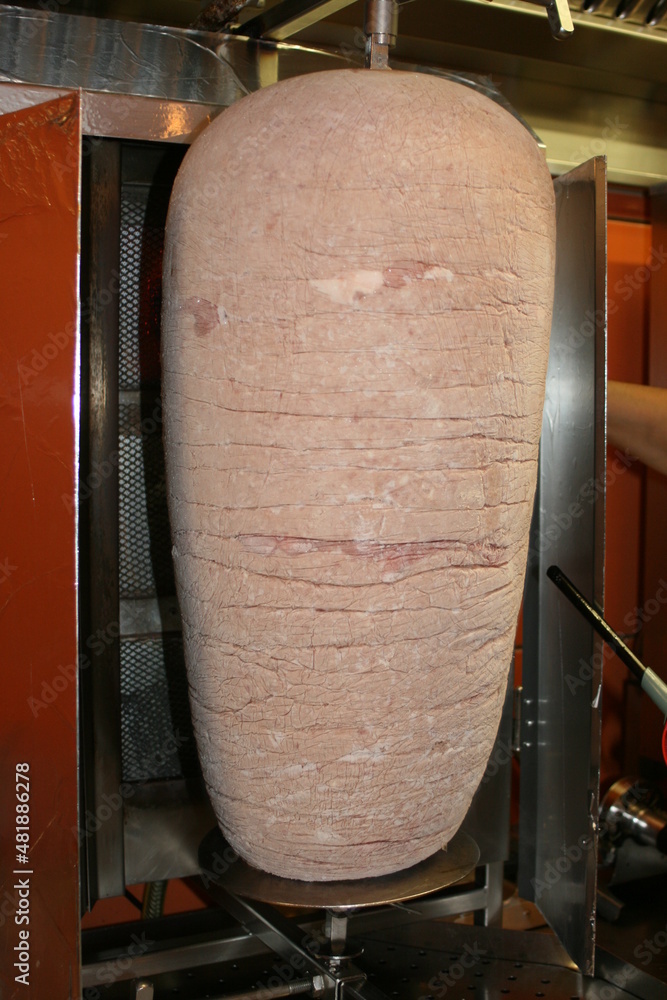 Döner Kebab. Dönerspieß. Gyros. Stock Photo | Adobe Stock