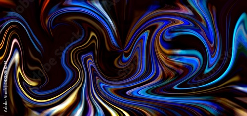 fluid liquid coloured room walls