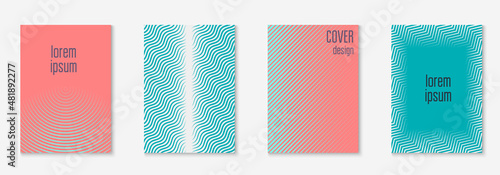 Poster design modern with minimalist geometric lines and shapes.