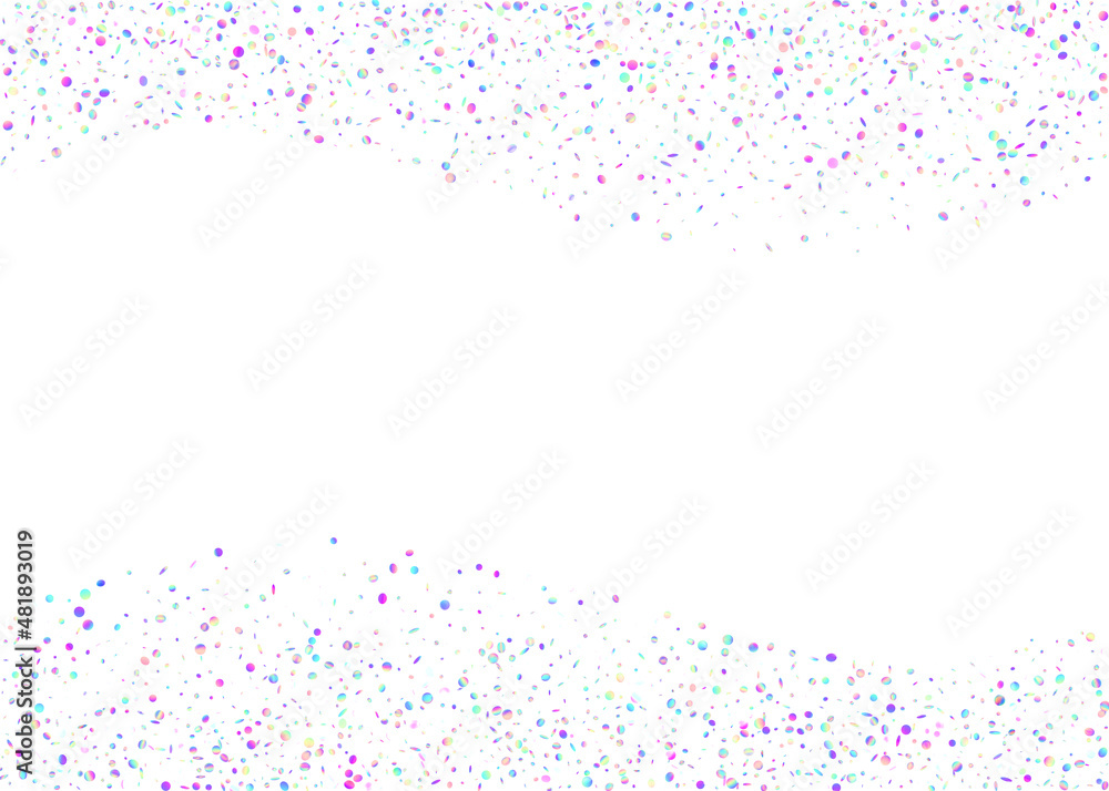 Neon Glitter. Kaleidoscope Effect. Disco Colorful Serpentine. Fiesta Foil. Rainbow Confetti. Party Design. Pink Shiny Sparkles. Modern Art. Violet Neon Glitter
