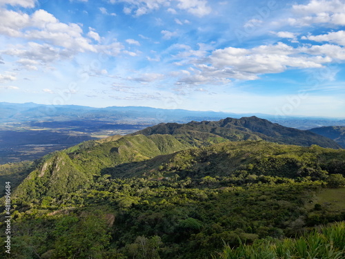 landscape with mountains